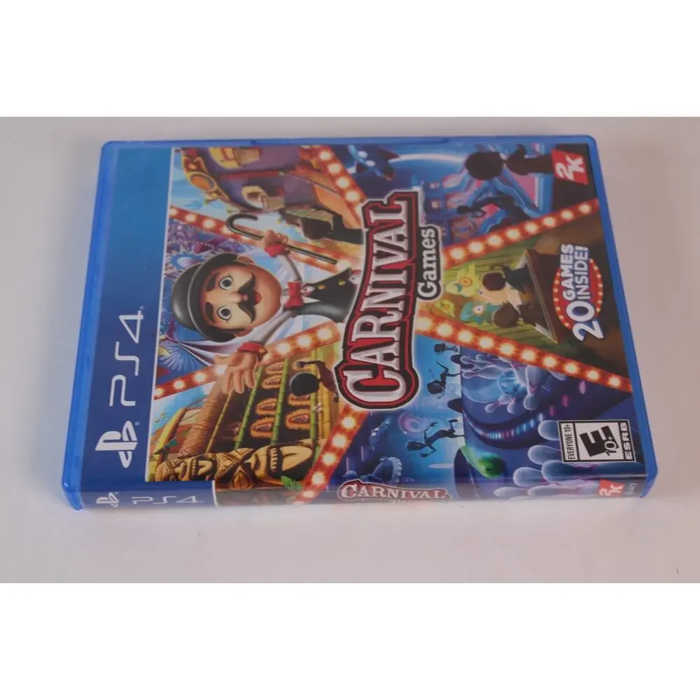 Carnival Games (Sony Playstation 4, PS4) Authentic, Complete, Tested/Works